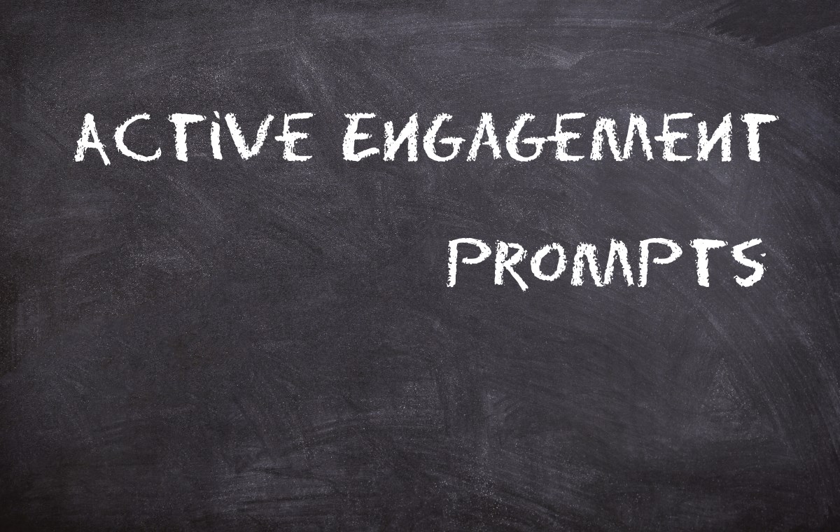 Active Engagement Prompts